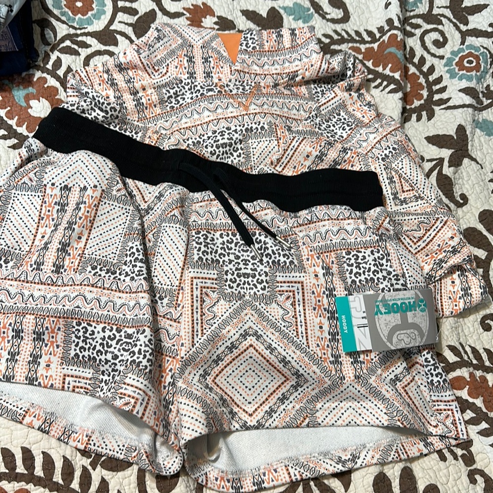 Hooey hoody short set